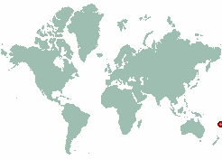 Manuka in world map